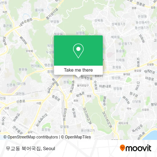 무교동 북어국집 map