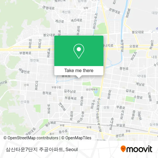 삼산타운7단지 주공아파트 map