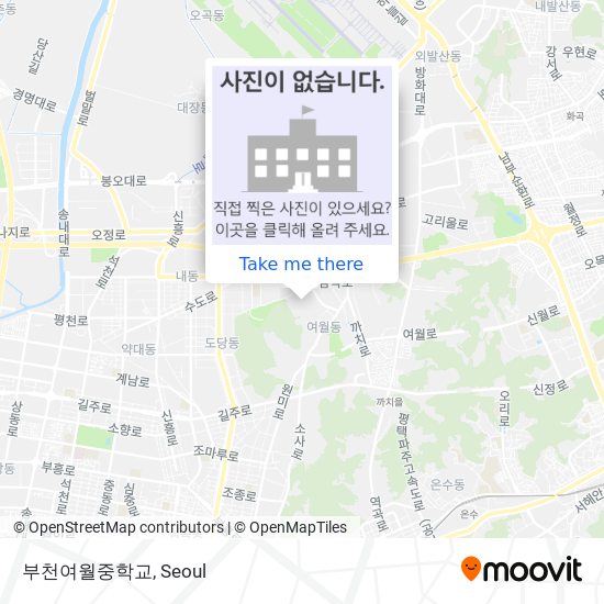 부천여월중학교 map