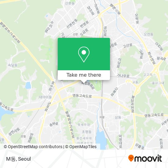M동 map
