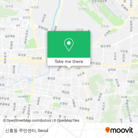 신흥동 주민센터 map