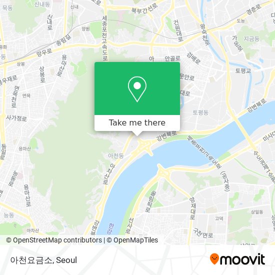 아천요금소 map