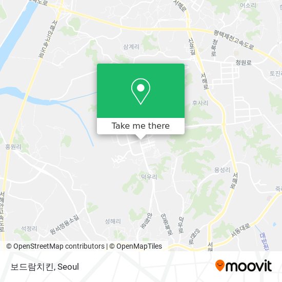 보드람치킨 map