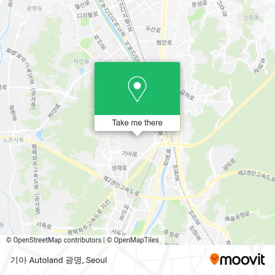 기아 Autoland 광명 map