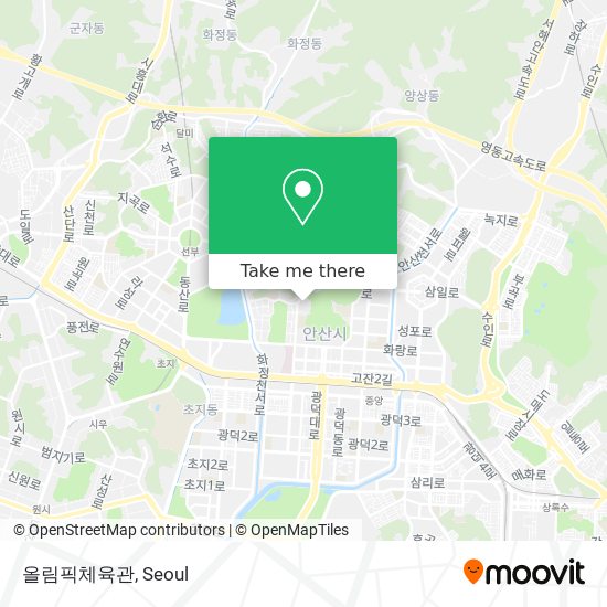 올림픽체육관 map