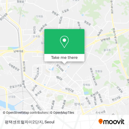 평택센트럴자이2단지 map