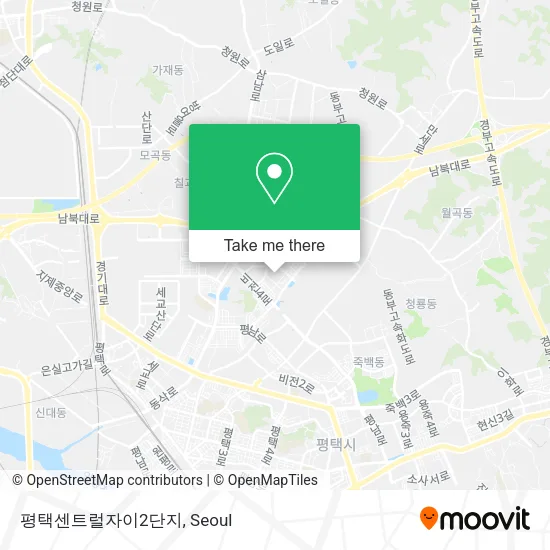 평택센트럴자이2단지 map