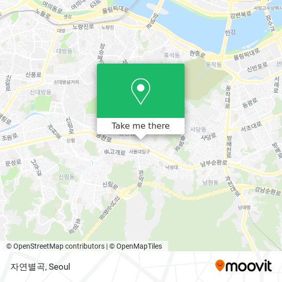 자연별곡 map