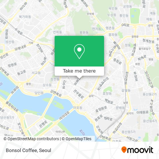 Bonsol Coffee map