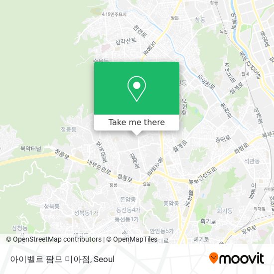 아이벨르 팜므 미아점 map