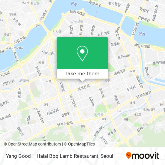 Yang Good – Halal Bbq Lamb Restaurant map
