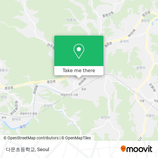 다문초등학교 map