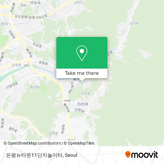 은평뉴타운11단지놀이터 map