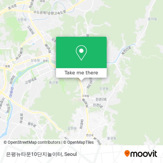 은평뉴타운10단지놀이터 map