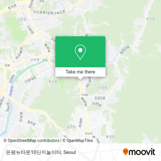 은평뉴타운10단지놀이터 map