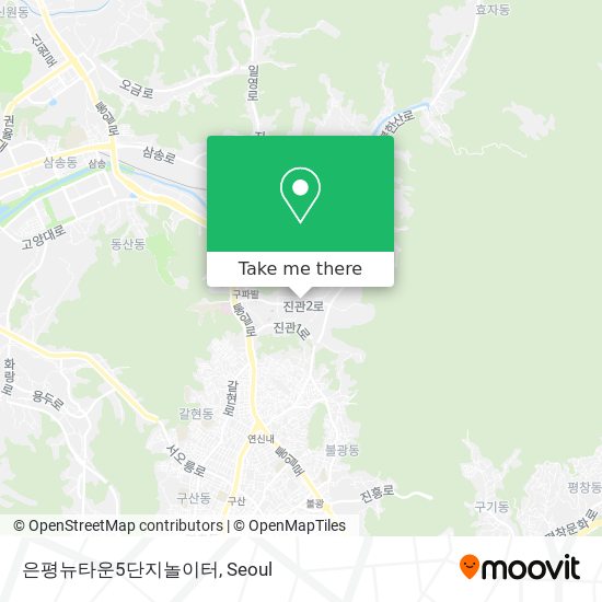 은평뉴타운5단지놀이터 map