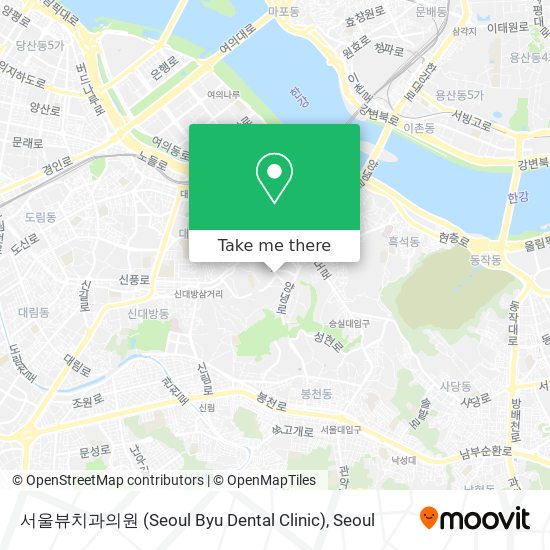 서울뷰치과의원 (Seoul Byu Dental Clinic) map