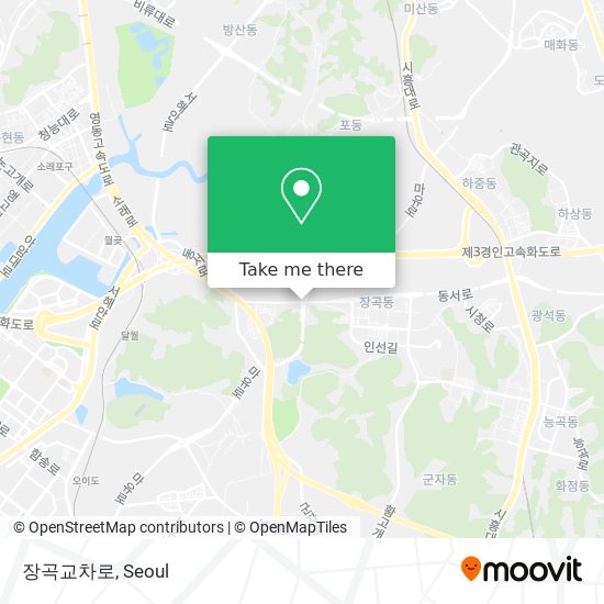 장곡교차로 map