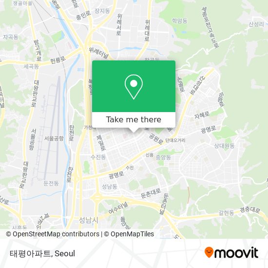 태평아파트 map