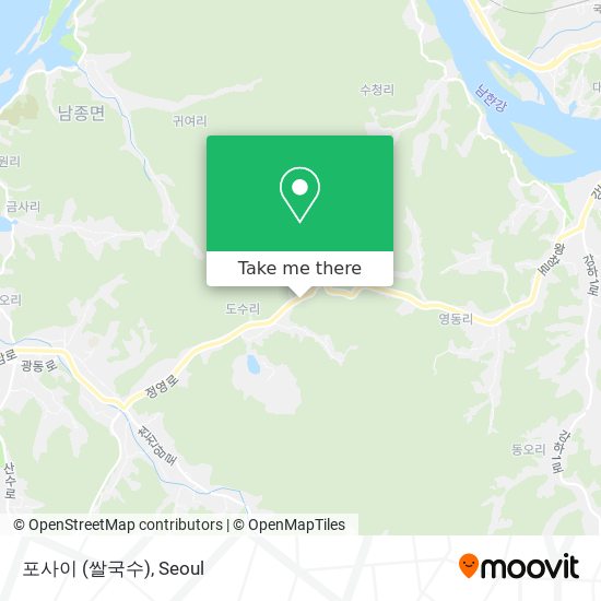 포사이 (쌀국수) map