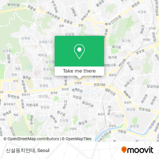 신설동치안대 map