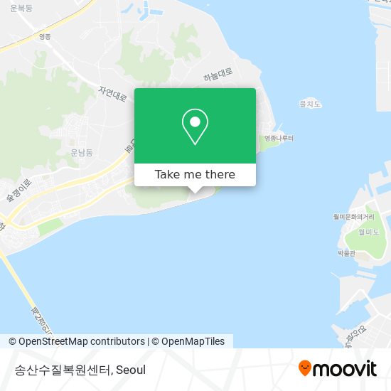 송산수질복원센터 map