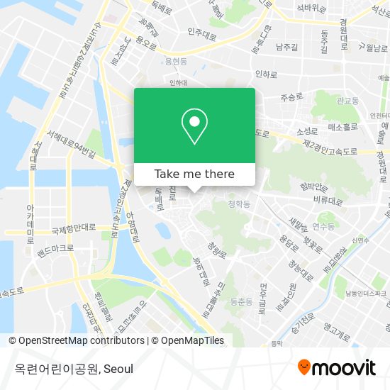 옥련어린이공원 map