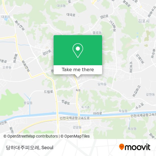 당하대주피오레 map