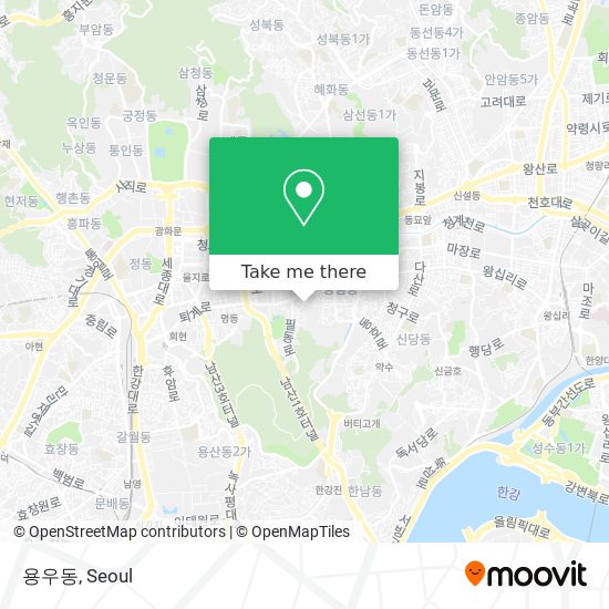 용우동 map
