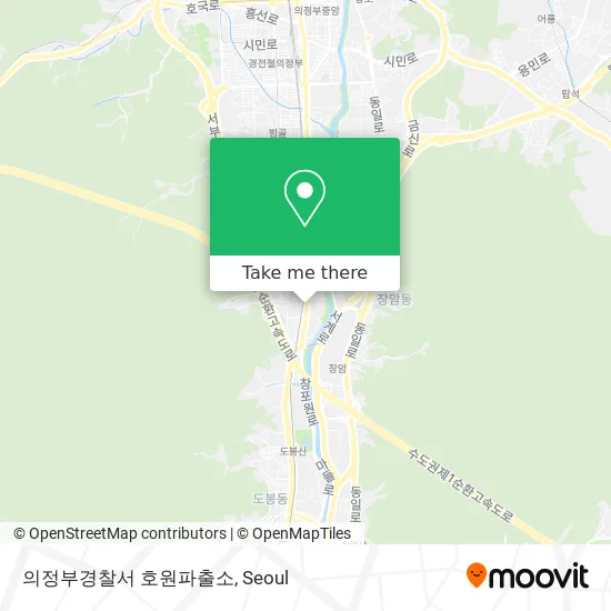 의정부경찰서 호원파출소 map