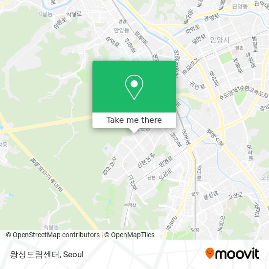 왕성드림센터 map