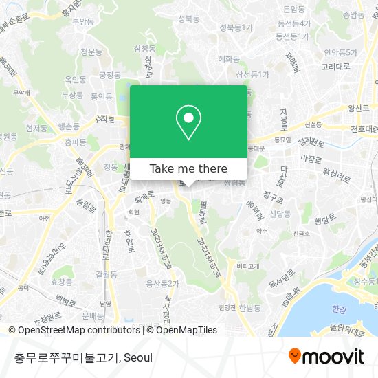 충무로쭈꾸미불고기 map