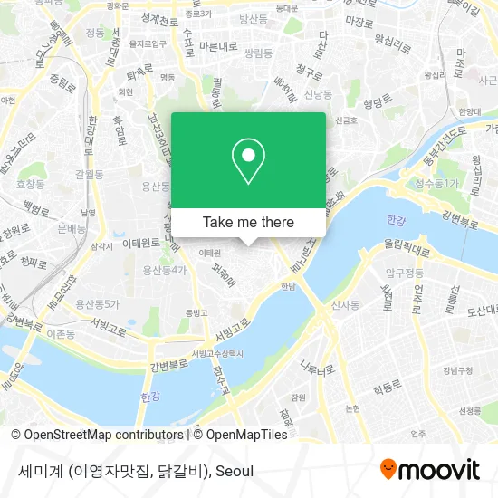 세미계 (이영자맛집, 닭갈비) map