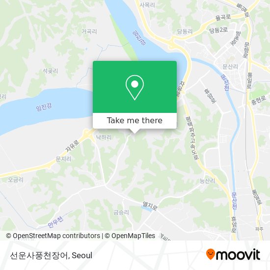 선운사풍천장어 map