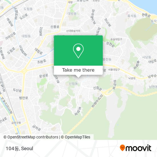 104동 map