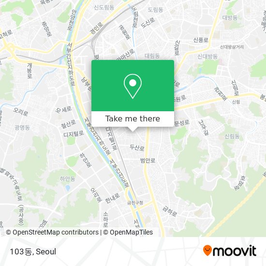103동 map