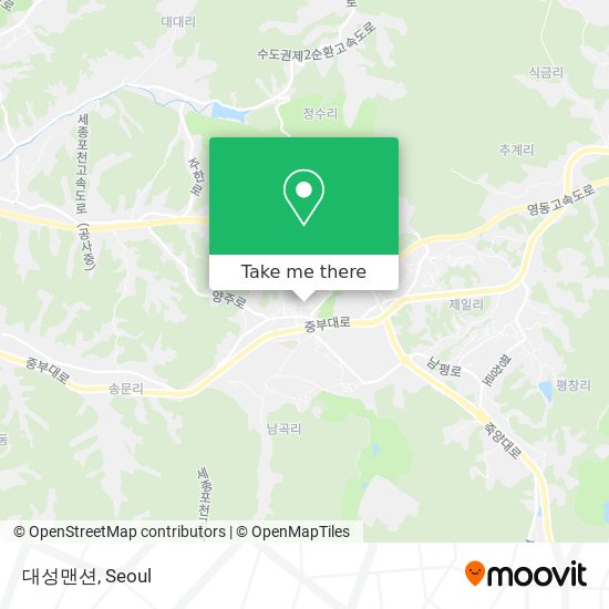 대성맨션 map