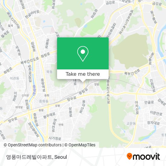 영풍마드레빌아파트 map