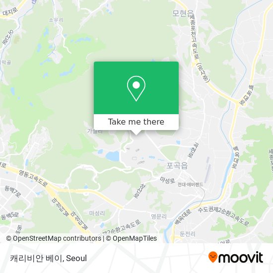 캐리비안 베이 map