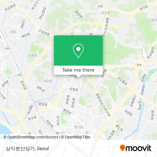 삼익분산상가 map