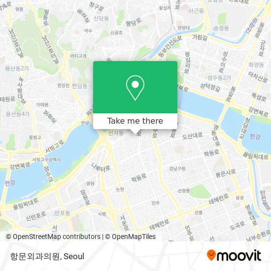 항문외과의원 map