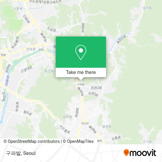 구파발 map