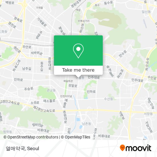 열매약국 map