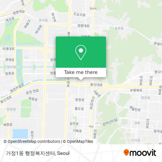 가정1동 행정복지센터 map