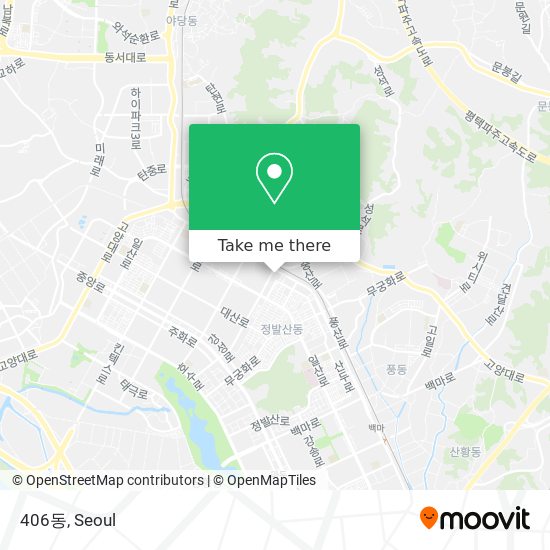 406동 map