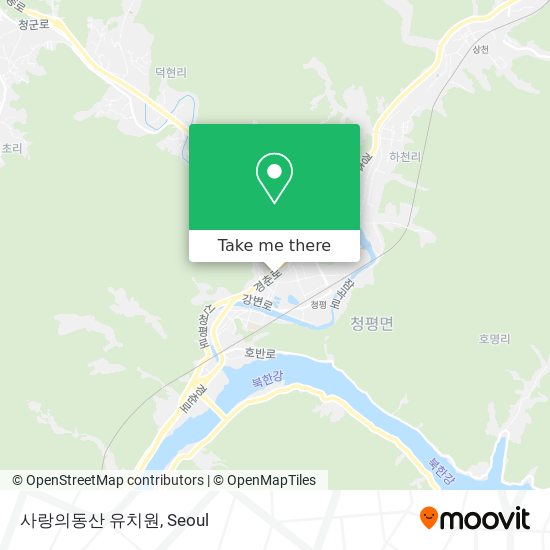 사랑의동산 유치원 map