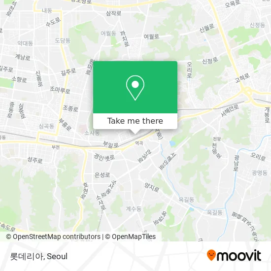 롯데리아 map