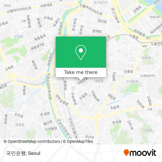 국민은행 map