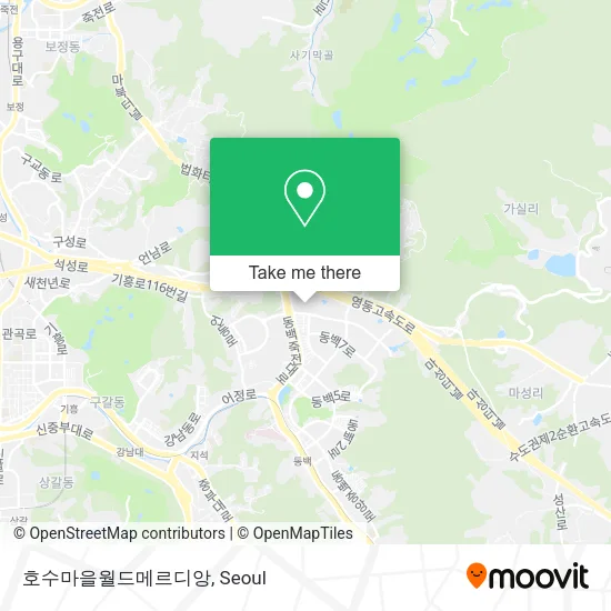 호수마을월드메르디앙 map