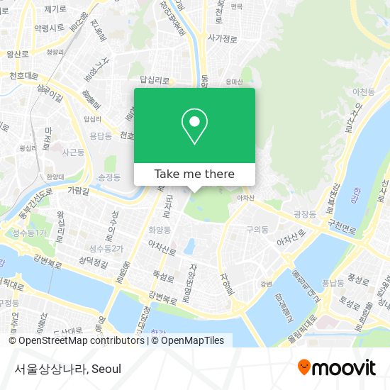 서울상상나라 map